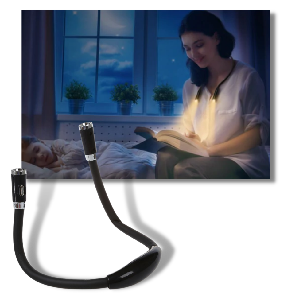 Lampada da lettura da collo a LED