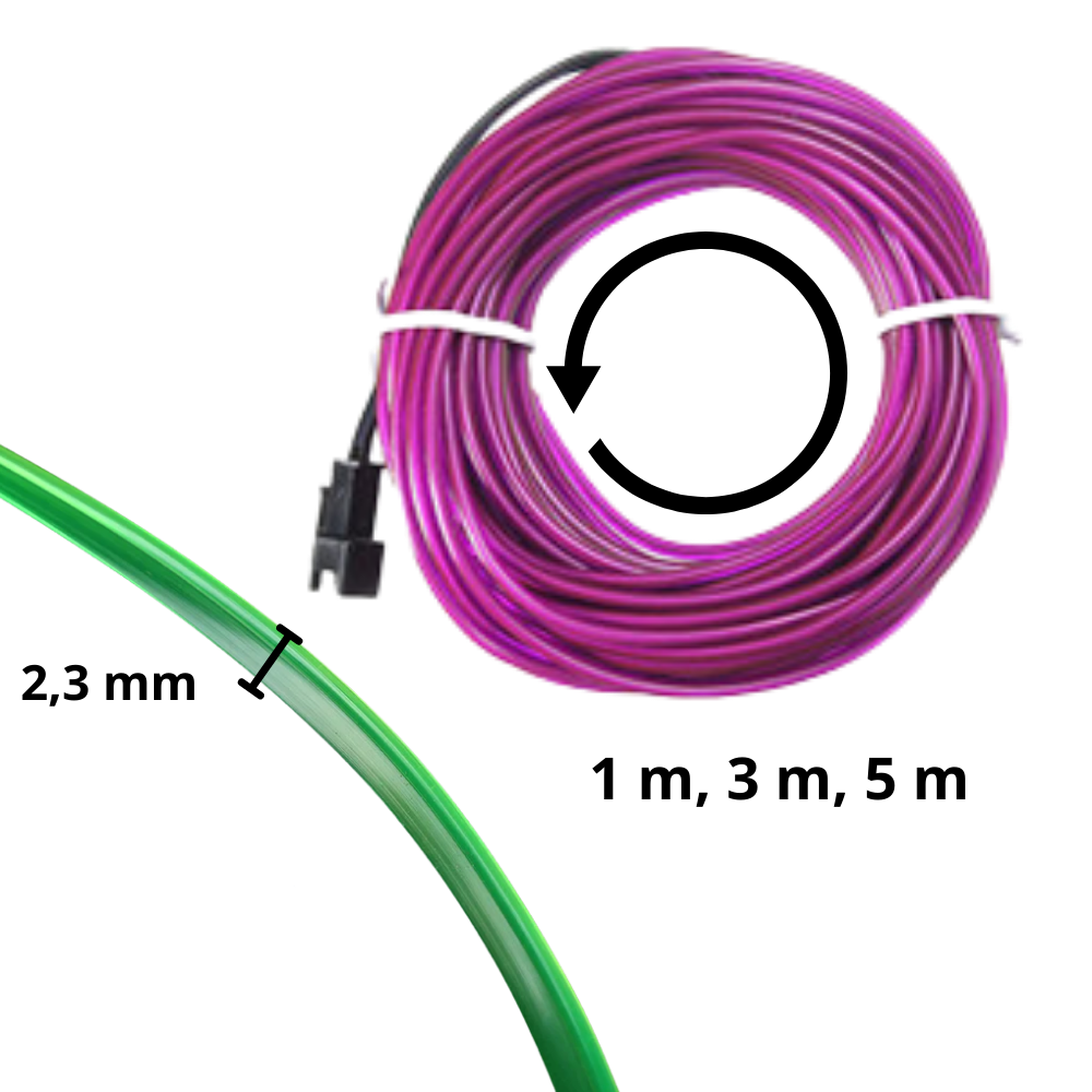 Neon led filo colorato - Ozerty