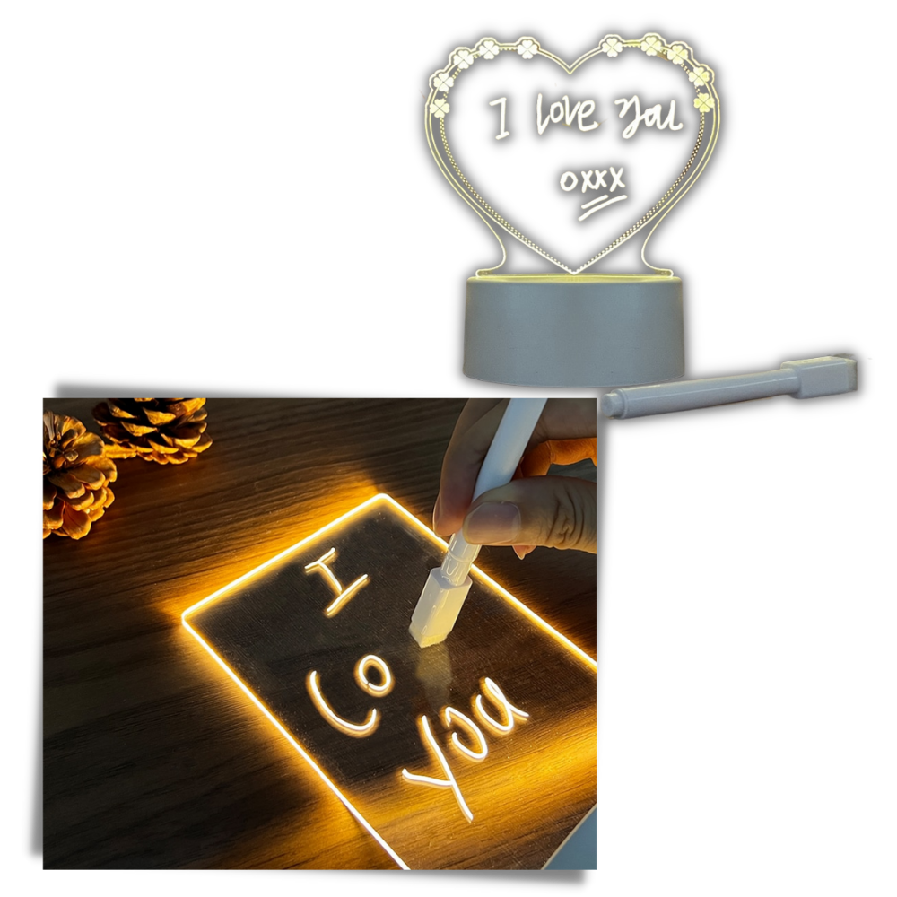 Bacheca a LED con penna - Ozerty