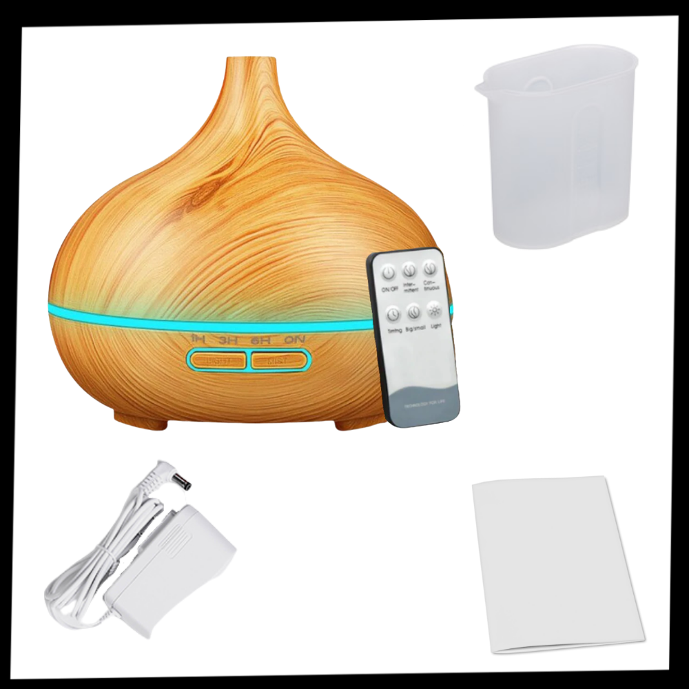 Diffusore e umidificatore di oli essenziali - Ozerty