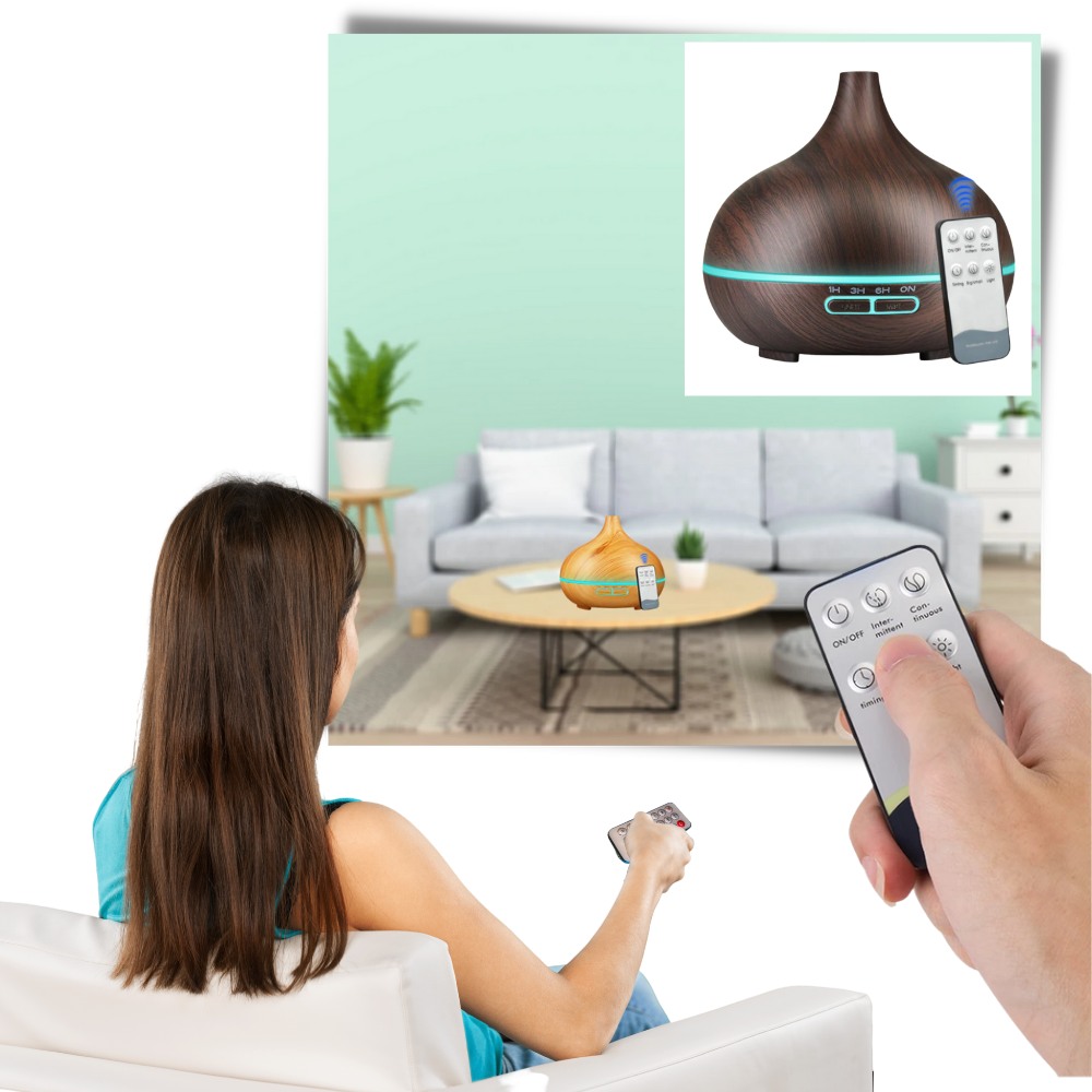 Diffusore e umidificatore di oli essenziali - Ozerty