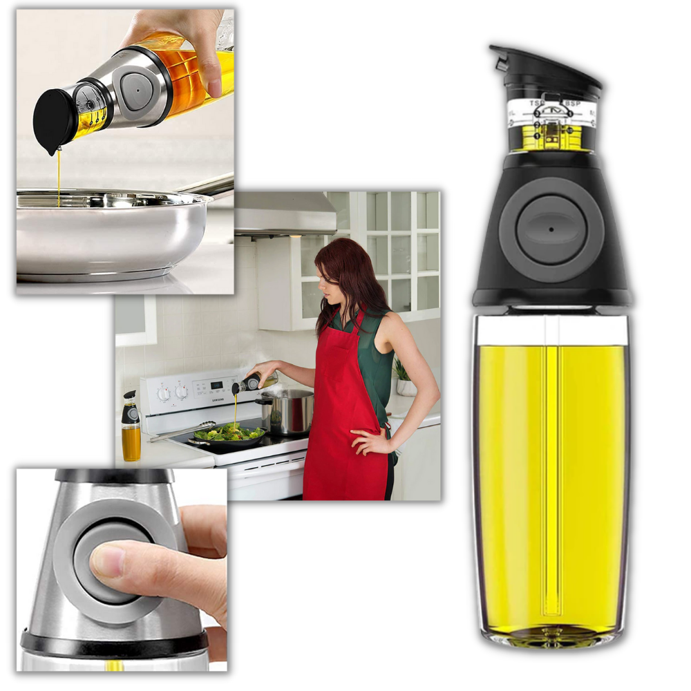 Bottiglia erogatrice di olio da cucina - Ozerty