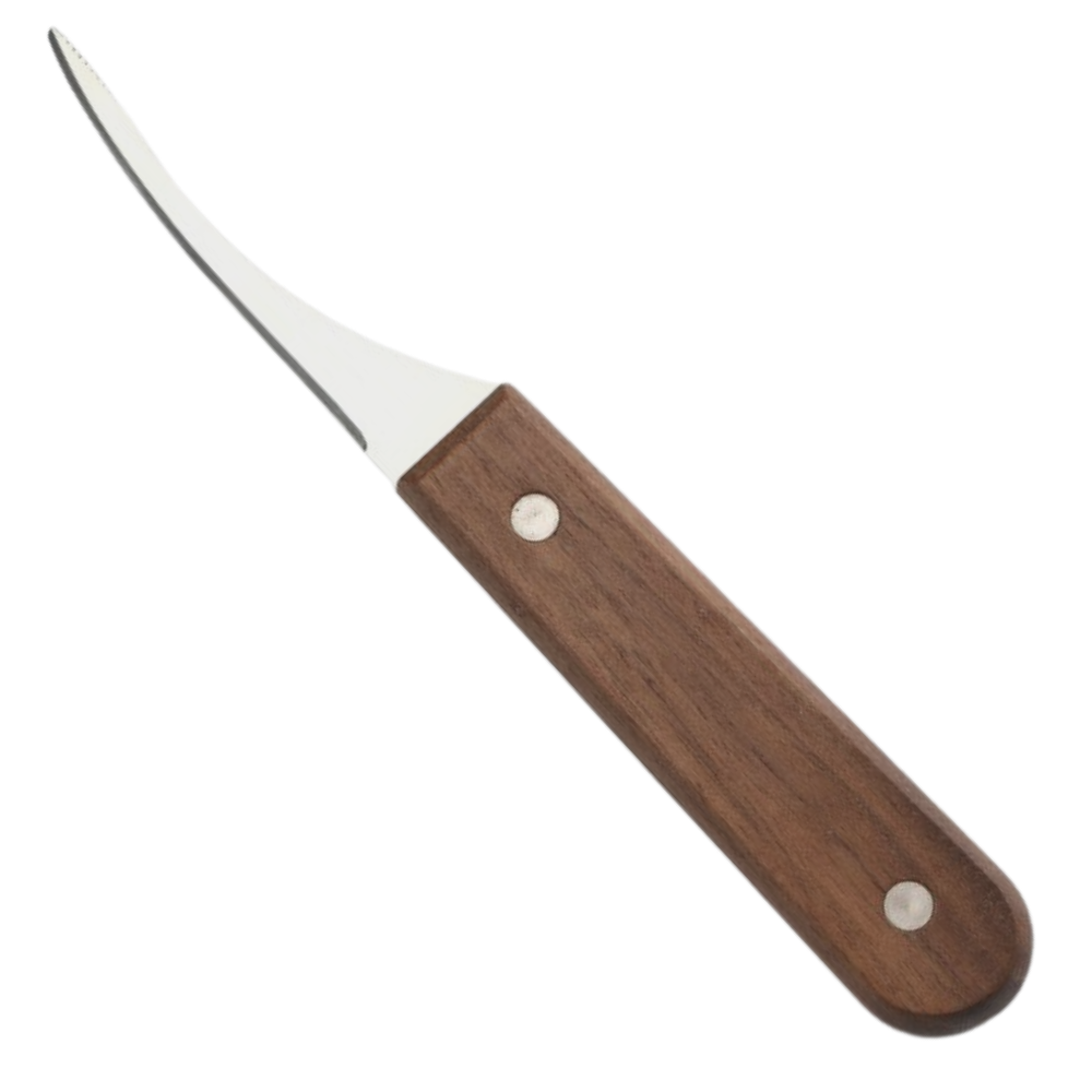 Coltello per sgusciare i gamberi in acciaio inox - Ozerty
