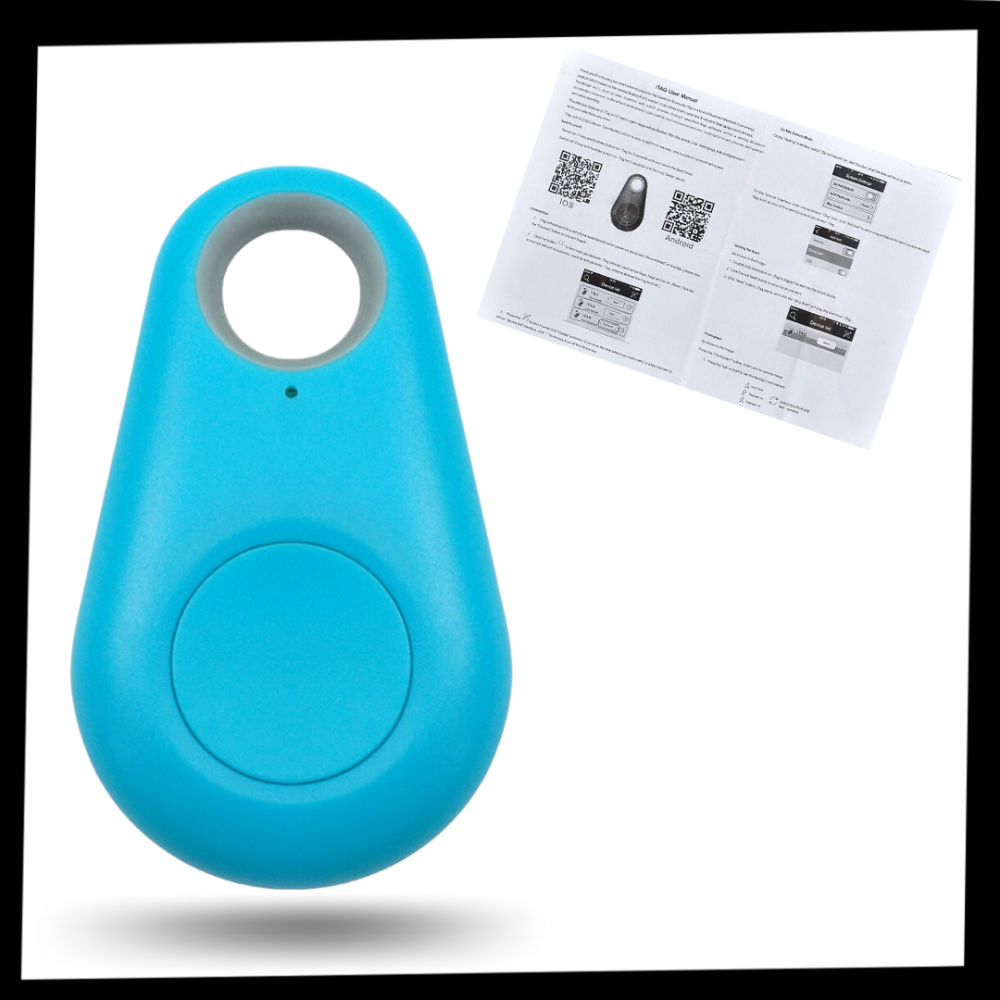 Localizzatore GPS per animali domestici Bluetooth - Ozerty