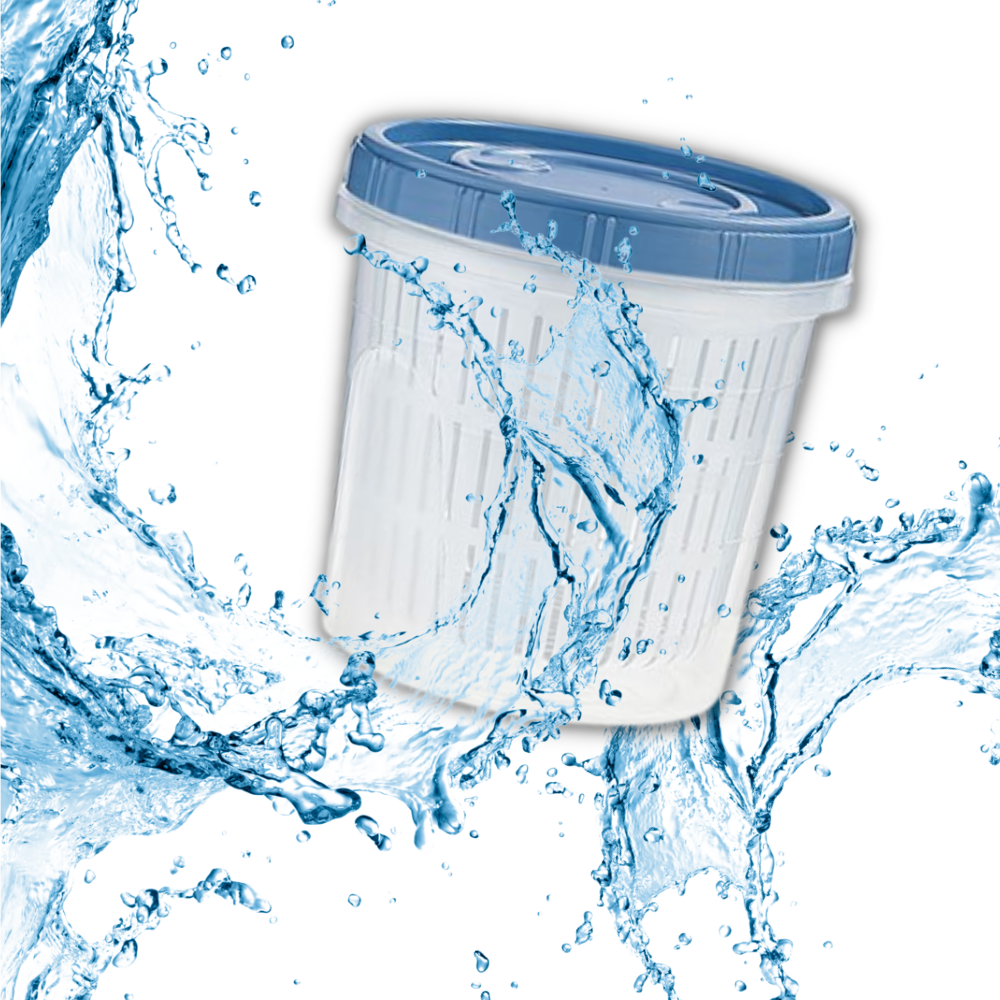 Contenitore per alimenti impilabile con scolapasta - Ozerty