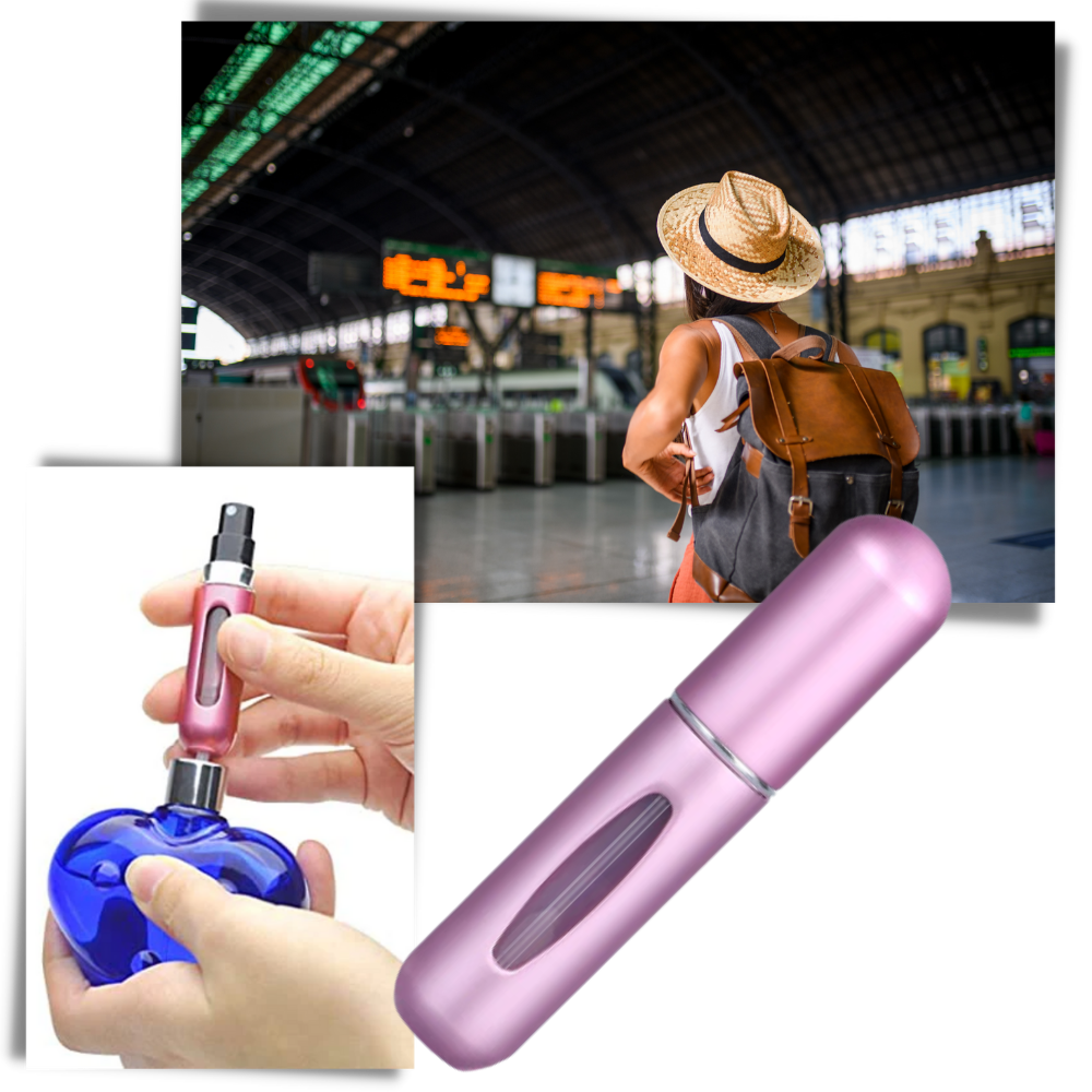 Confezione da 3 mini flaconi di profumo ricaricabili - Ozerty