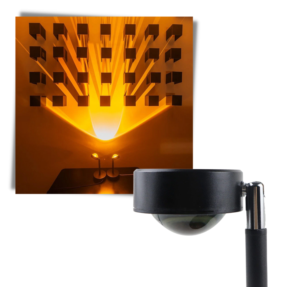 Lampada da scrivania a LED con proiettore di luce colorata - Ozerty
