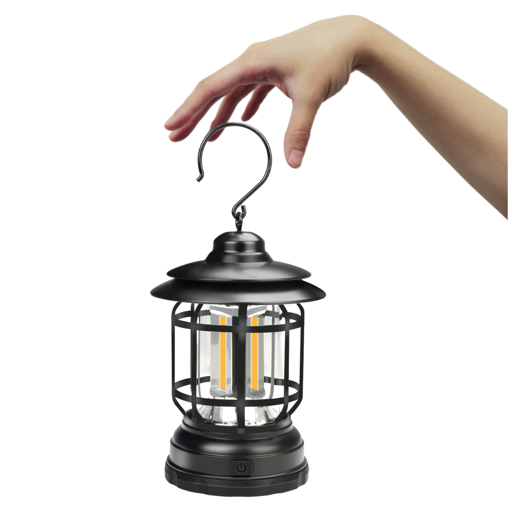Lanterna da campeggio retrò a LED - Ozerty