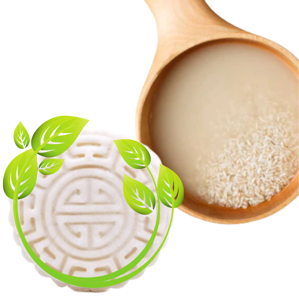 Barretta di shampoo e balsamo al riso solido - Ozerty
