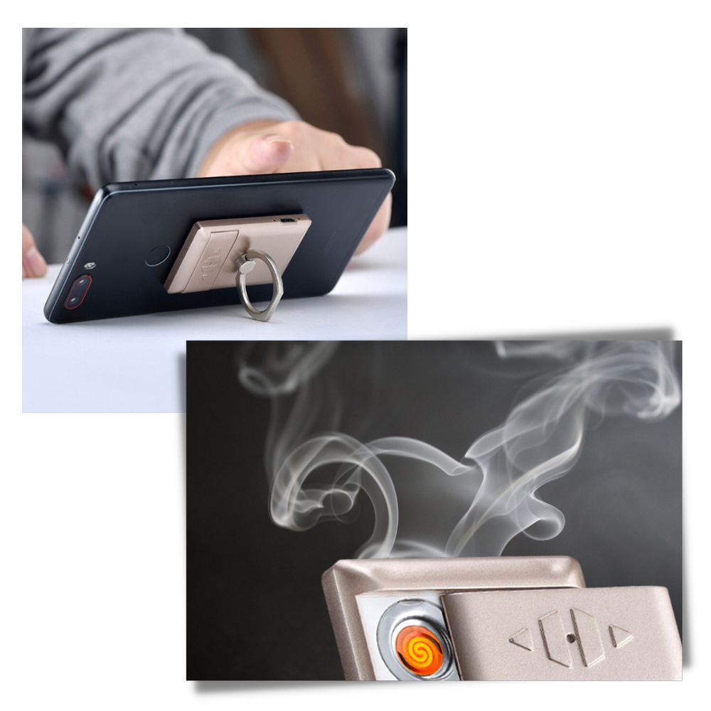 Anello del telefono con accendino - Ozerty