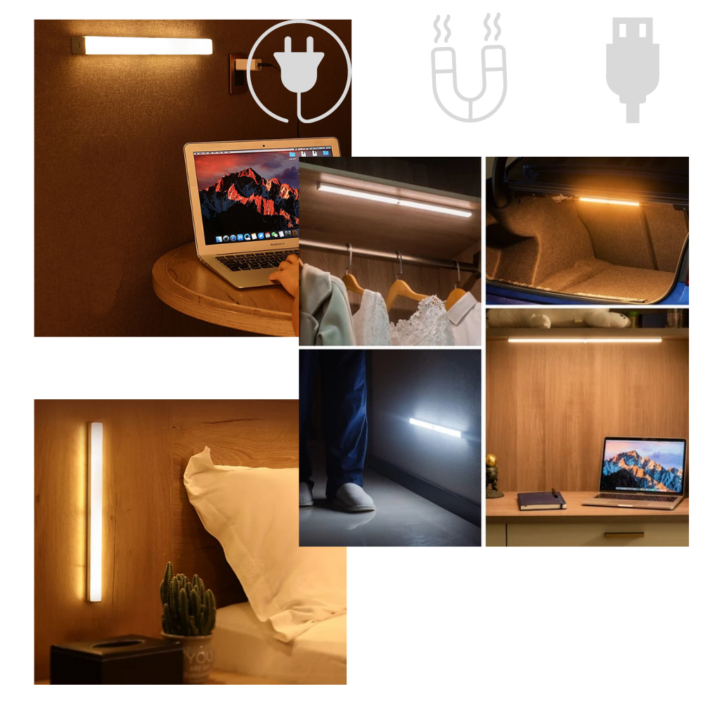 Sensore di movimento magnetico luce LED - Ozerty