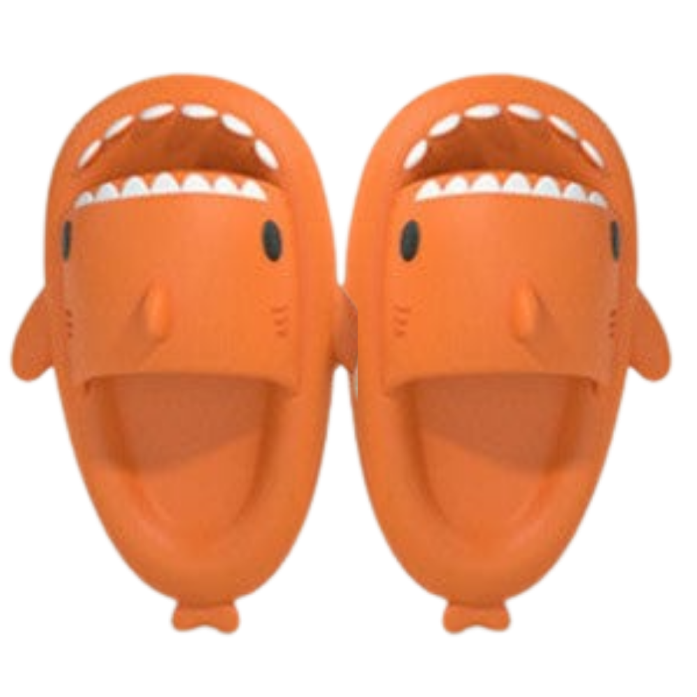 Pantofole da spiaggia con squalo