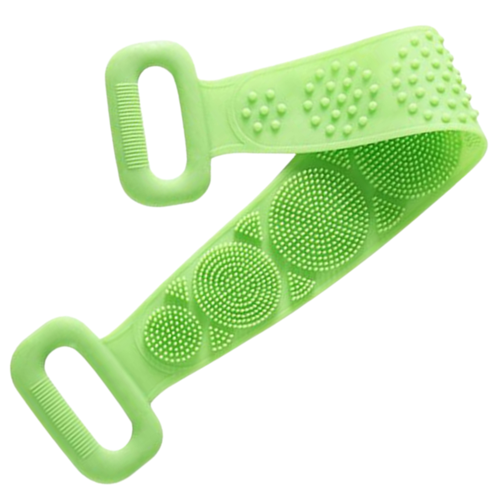 Scrubber corpo esfoliante in silicone elastico - Ozerty