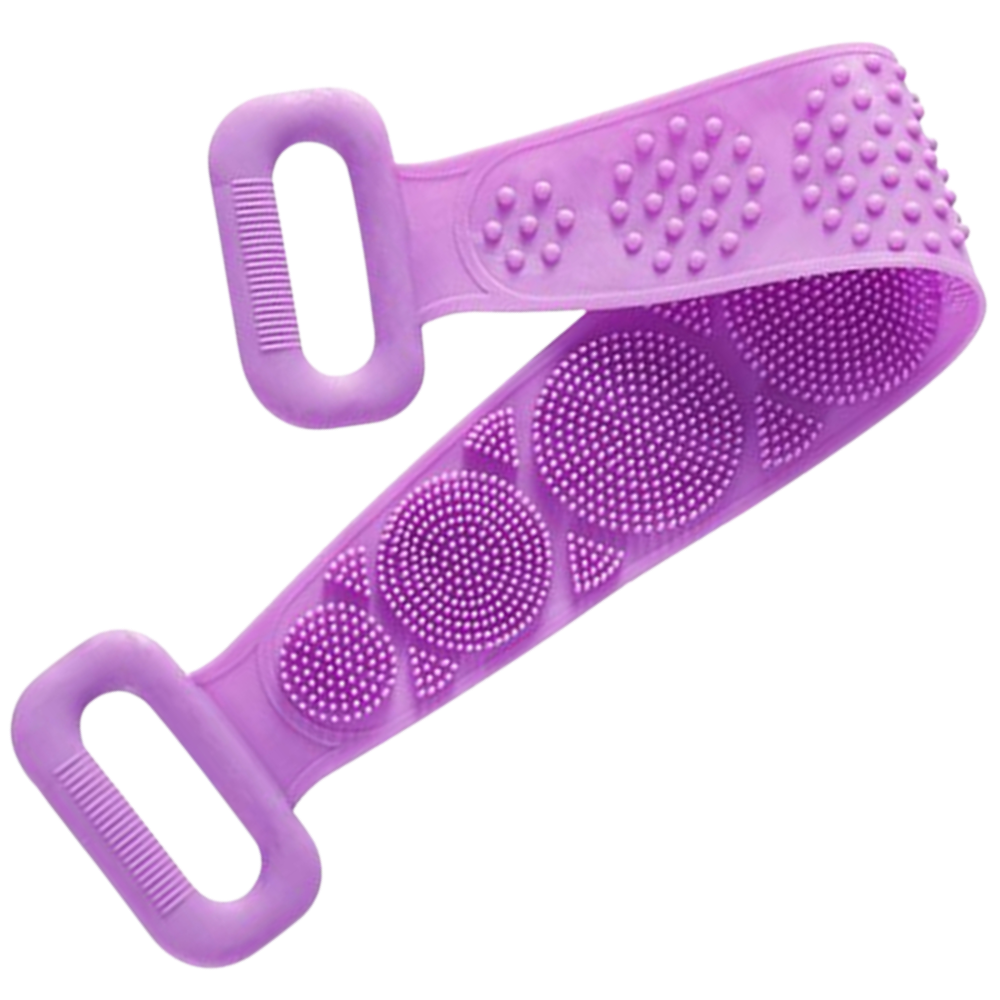 Scrubber corpo esfoliante in silicone elastico - Ozerty