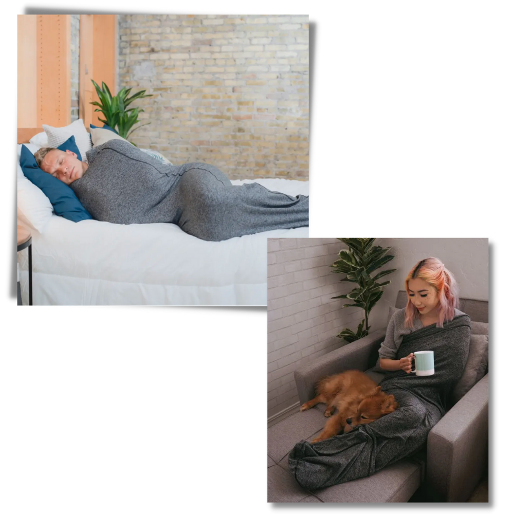 Coperta per dormire indossabile sleep pod - Ozerty