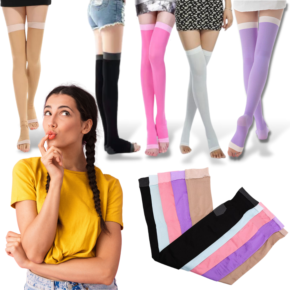 Paio di collant snellenti per le gambe - Ozerty