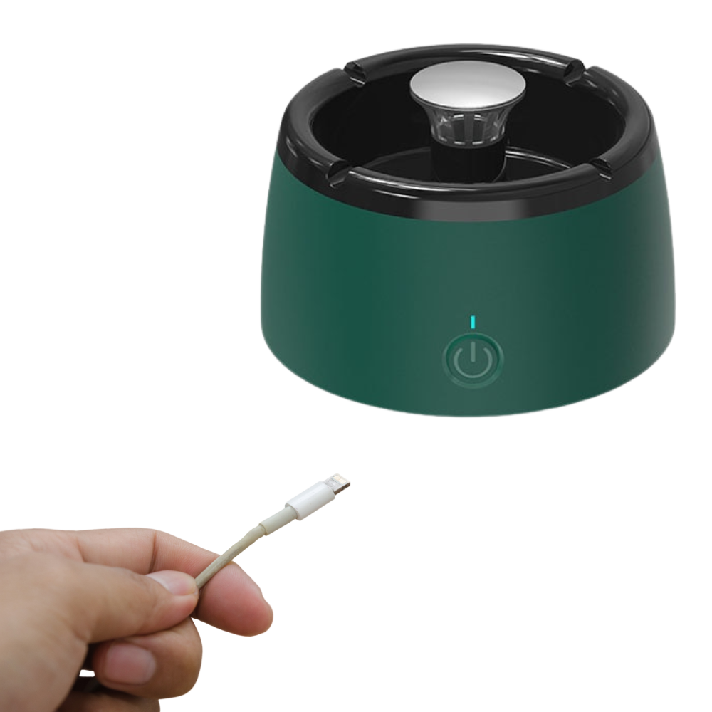 Posacenere intelligente per la rimozione del fumo