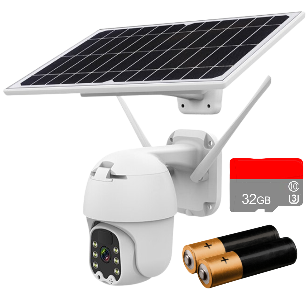 Telecamera esterna a energia solare