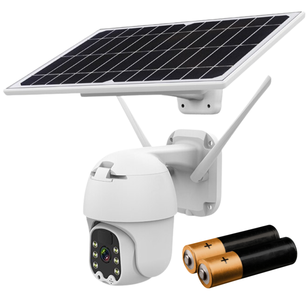 Telecamera esterna a energia solare