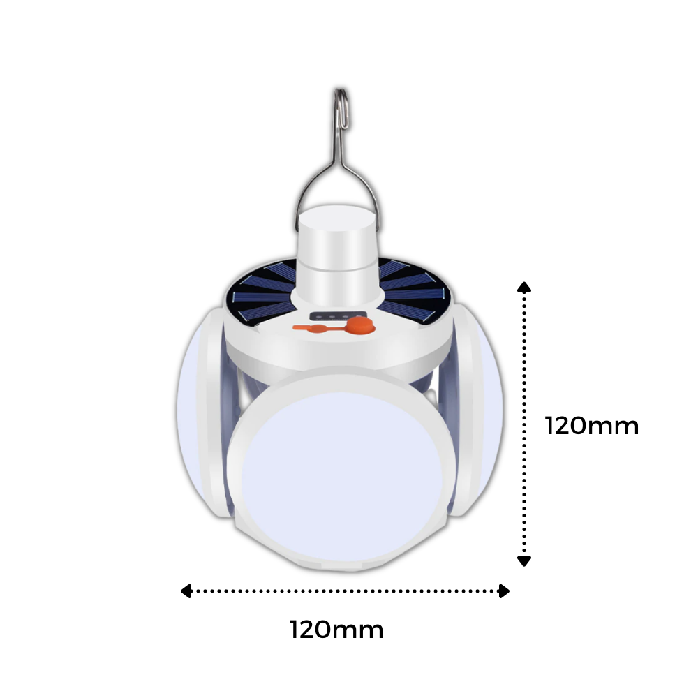 Lampada LED da campeggio ricaricabile - Ozerty