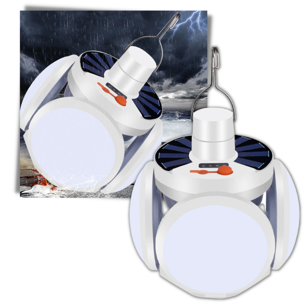 Lampada LED da campeggio ricaricabile - Ozerty