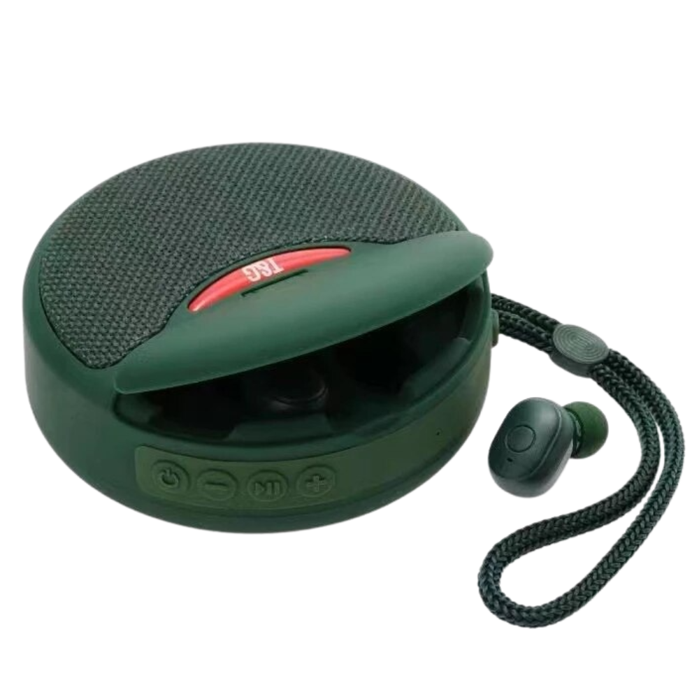 Altoparlante bluetooth senza fili con auricolari