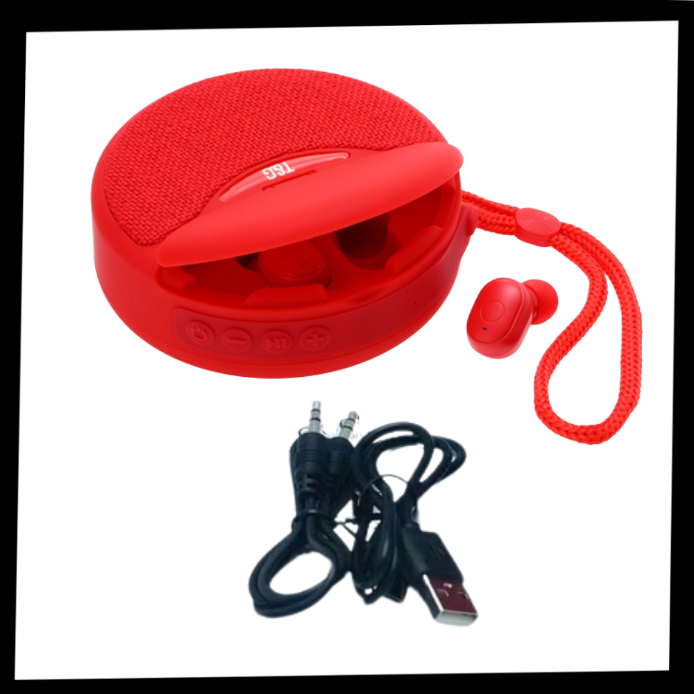 Altoparlante bluetooth senza fili con auricolari - Ozerty
