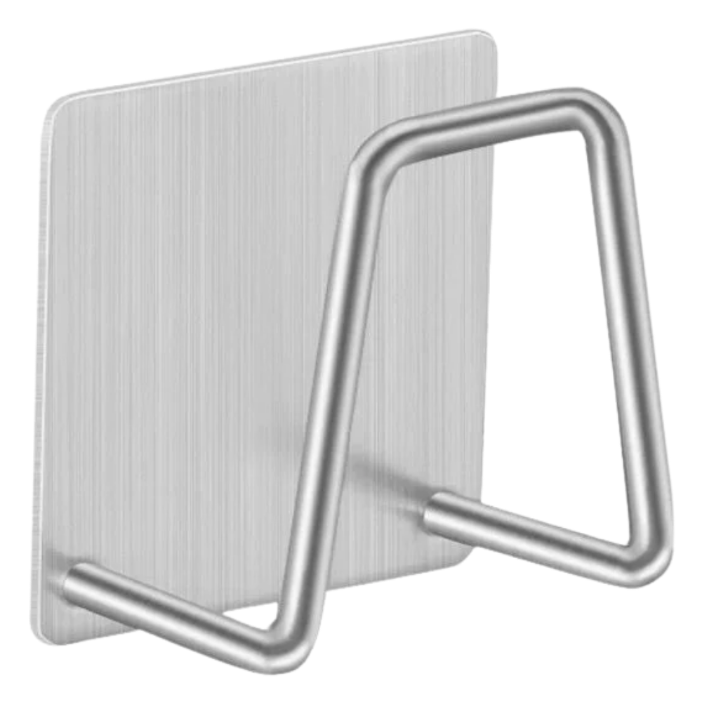 Confezione da 2 porta-spugna in acciaio inox - Ozerty