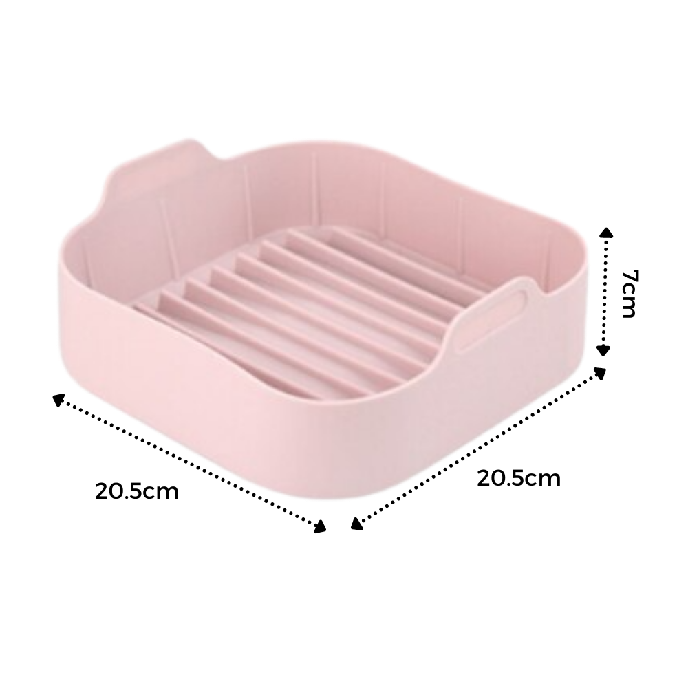 Teglia quadrata ecologica in silicone - Ozerty