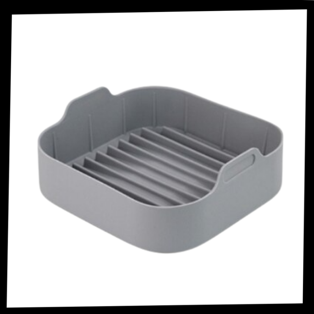 Teglia quadrata ecologica in silicone - Ozerty