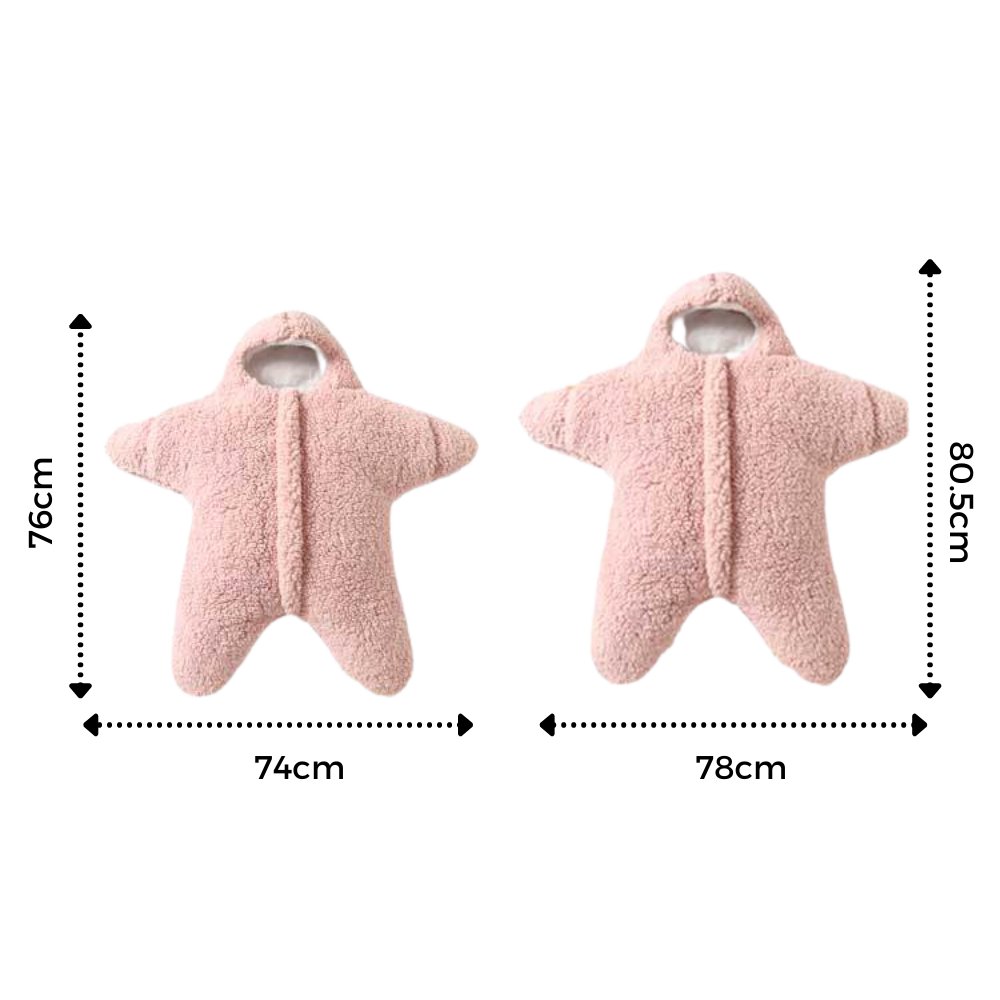 Sacco nanna per bambini a forma di stella marina - Ozerty