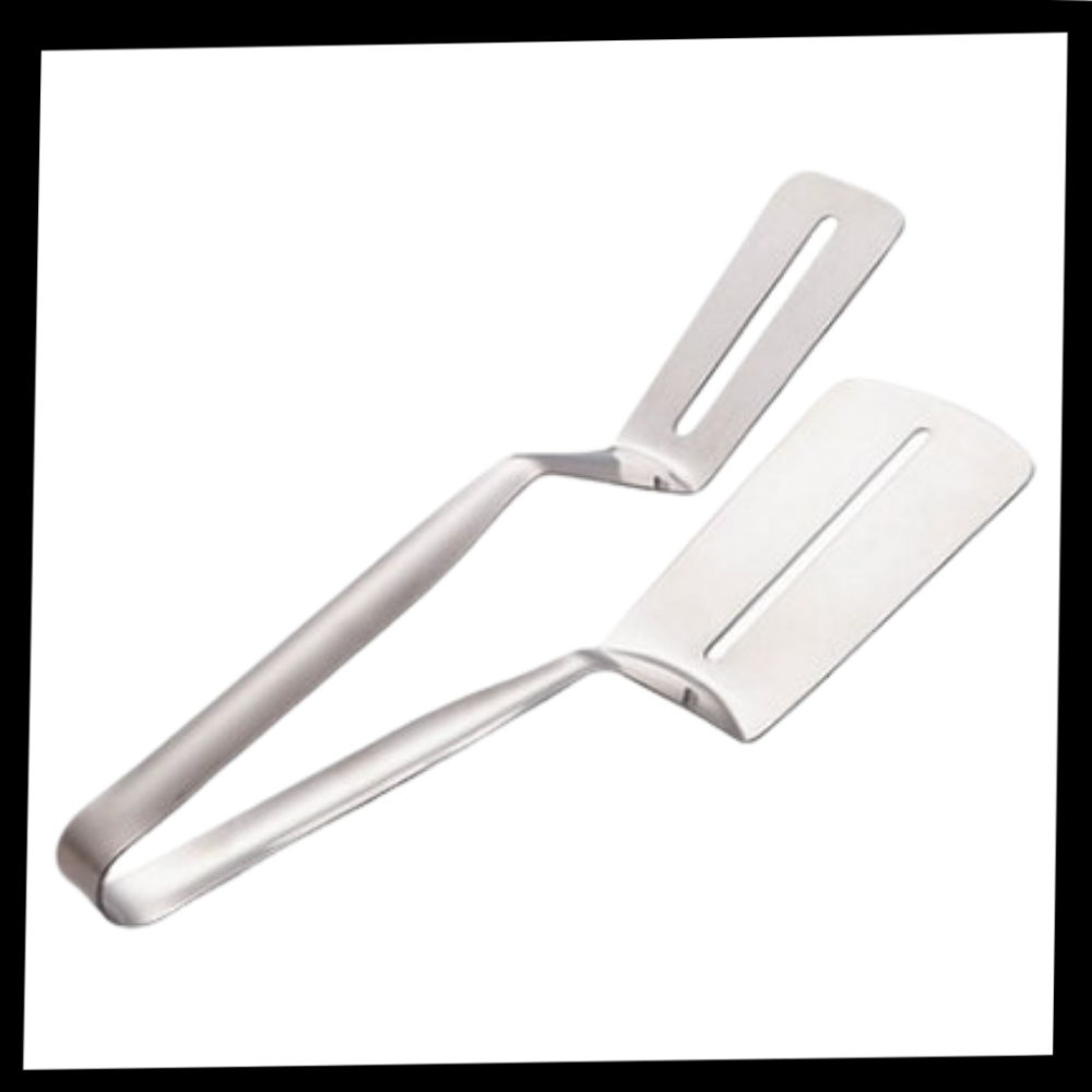 Spatola e pinze in acciaio inox - Ozerty