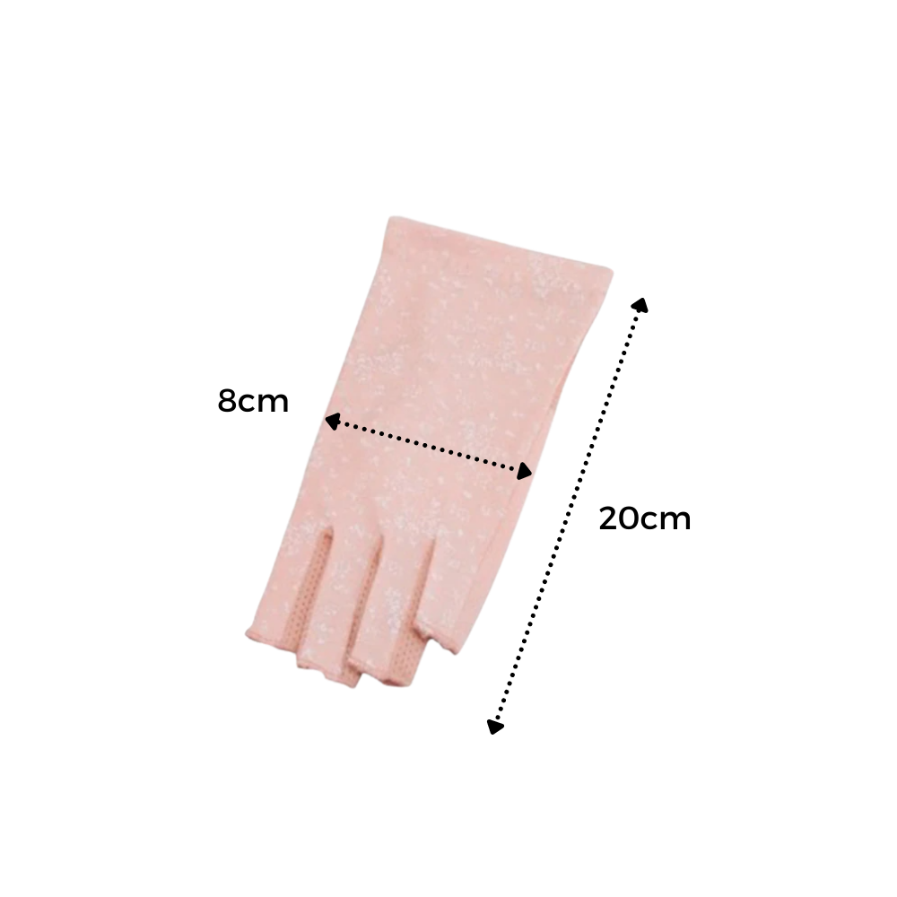 Eleganti guanti in cotone con protezione UV - Ozerty