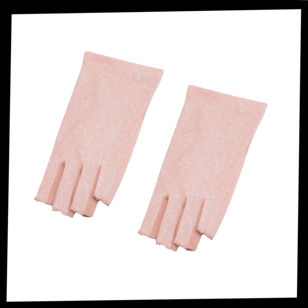 Eleganti guanti in cotone con protezione UV - Ozerty