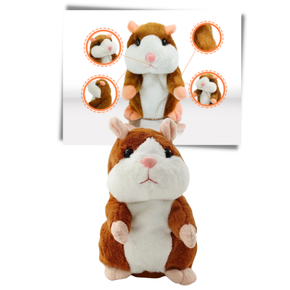 Criceto parlante in peluche - Ozerty