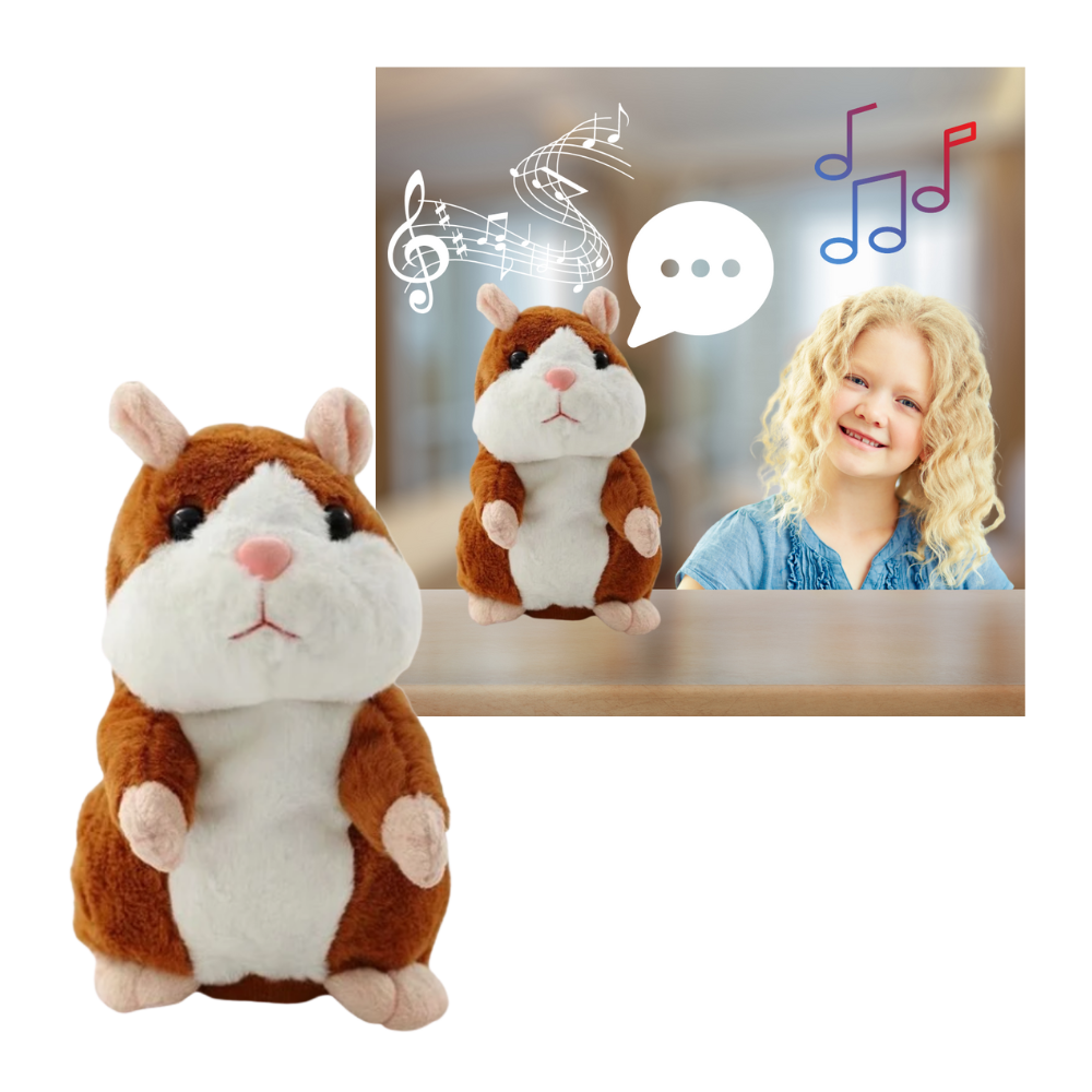 Criceto parlante in peluche - Ozerty