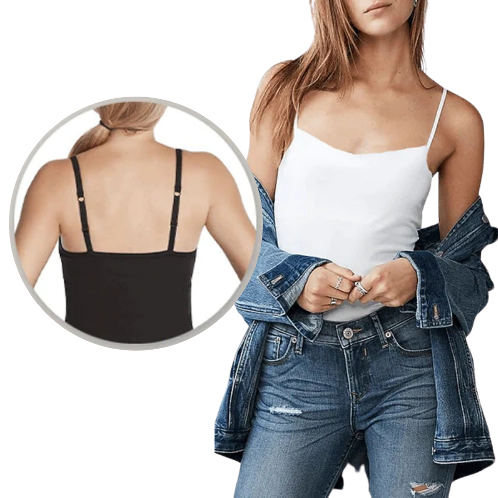 Canotta con reggiseno incorporato