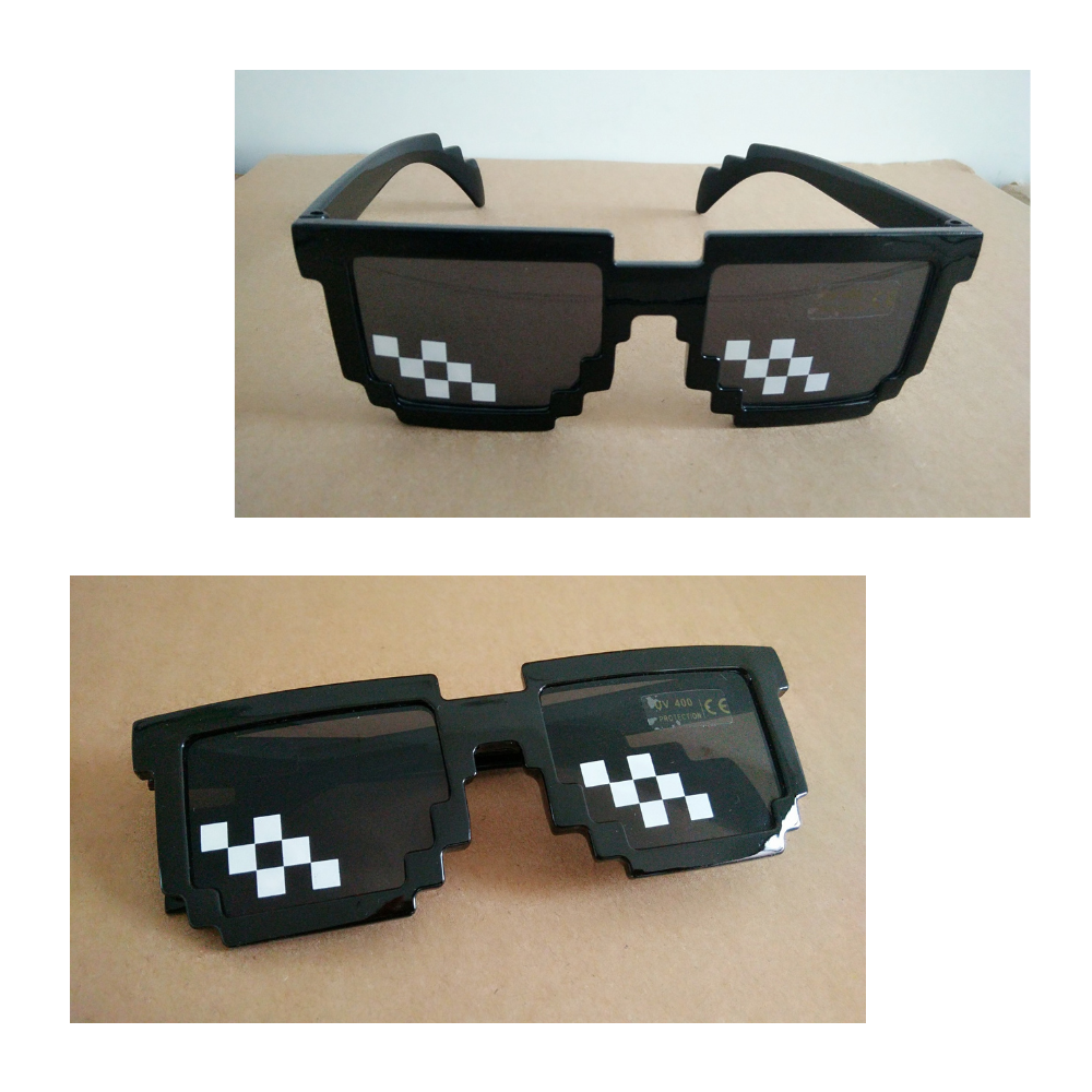 Occhiali da sole pixel alla moda - Ozerty