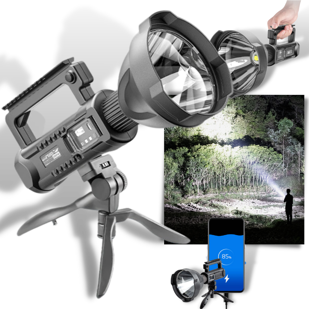 Torcia led e treppiede - Ozerty