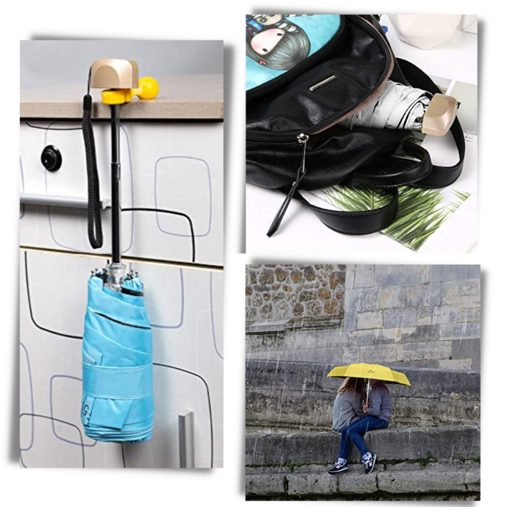 Ombrello tascabile con protezione UV - Ozerty