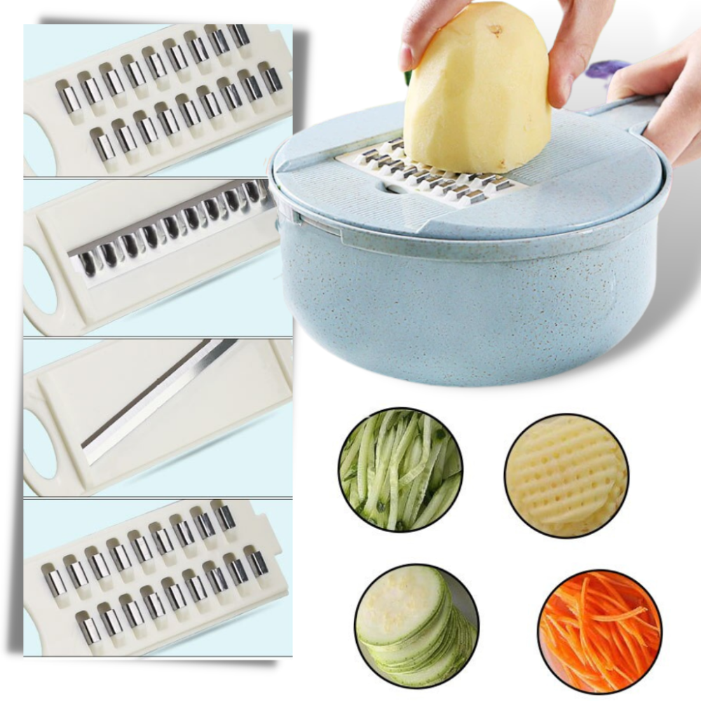 Tagliaverdure 8 in 1 - Ozerty