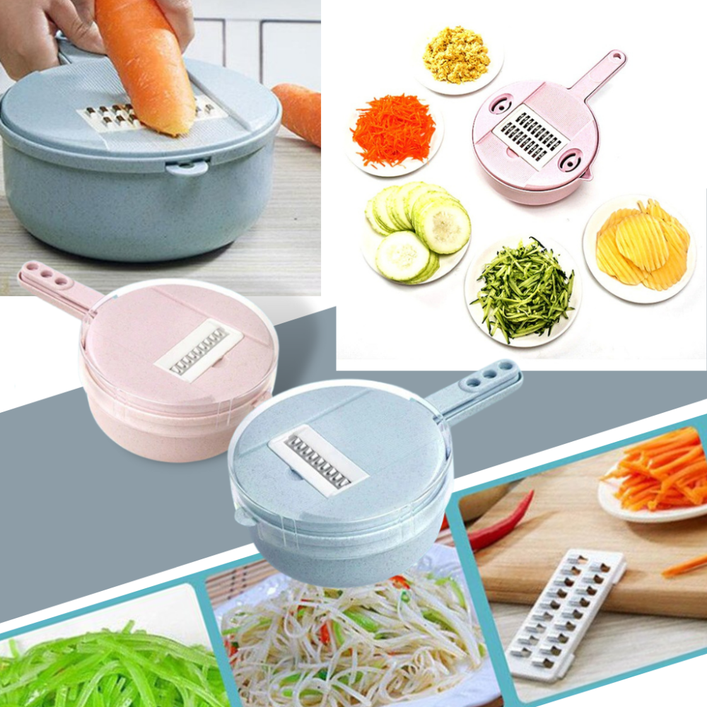 Tagliaverdure 8 in 1 - Ozerty
