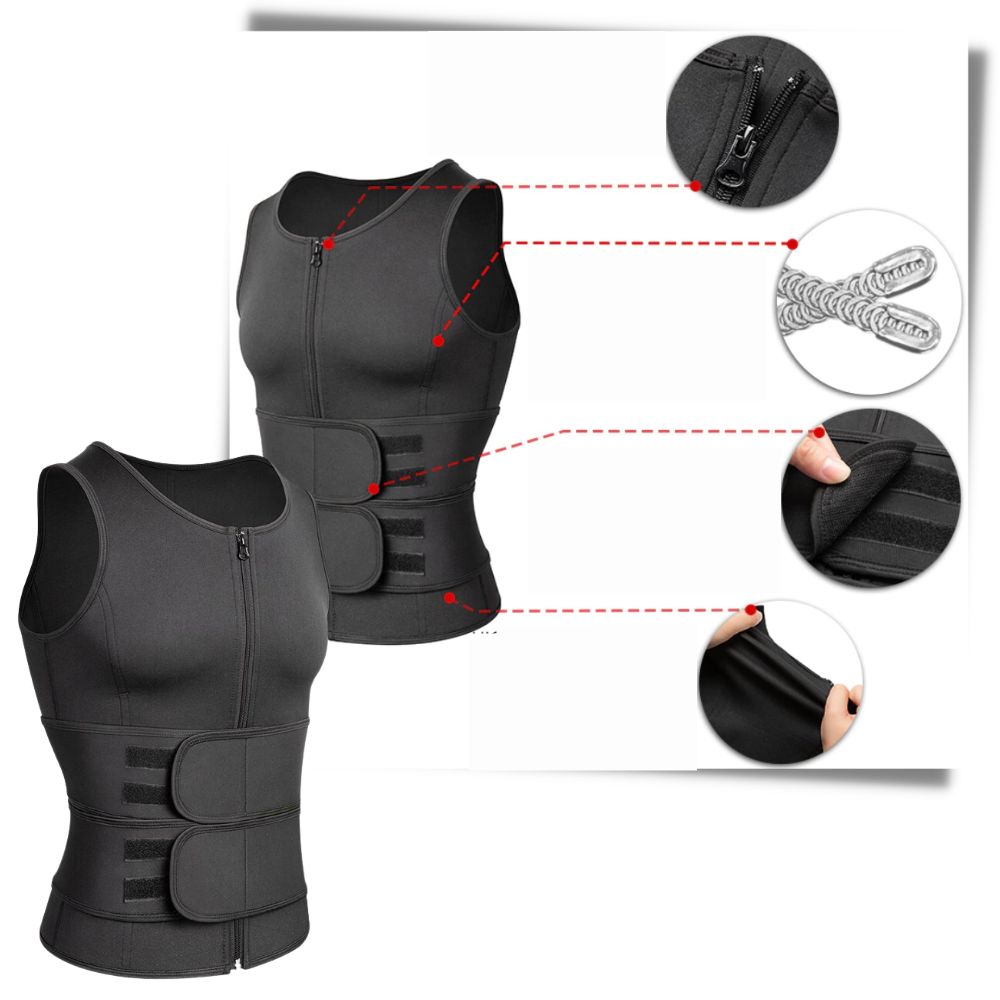 Trainer per la vita da sauna da uomo - Ozerty