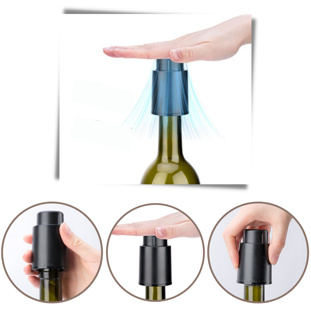 Tappo sottovuoto per bottiglie di vino - Ozerty