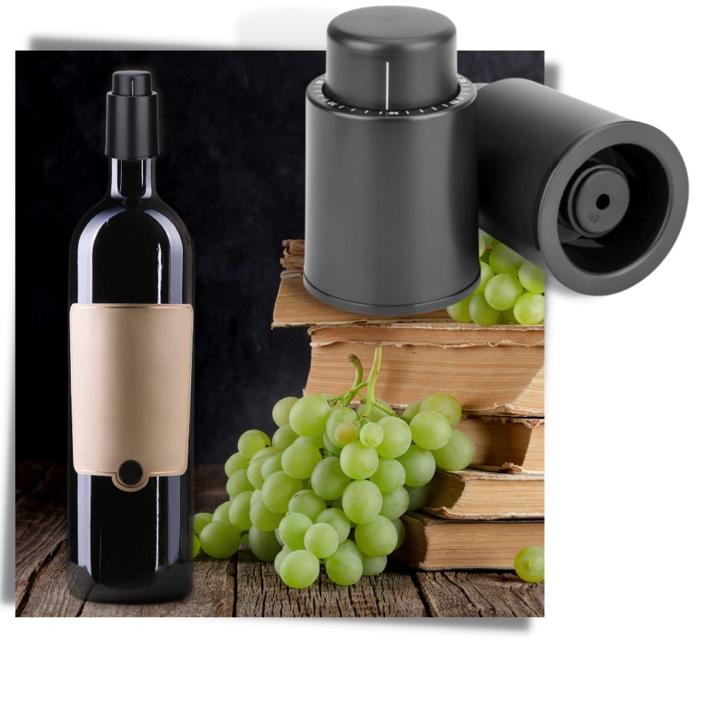 Tappo sottovuoto per bottiglie di vino - Ozerty