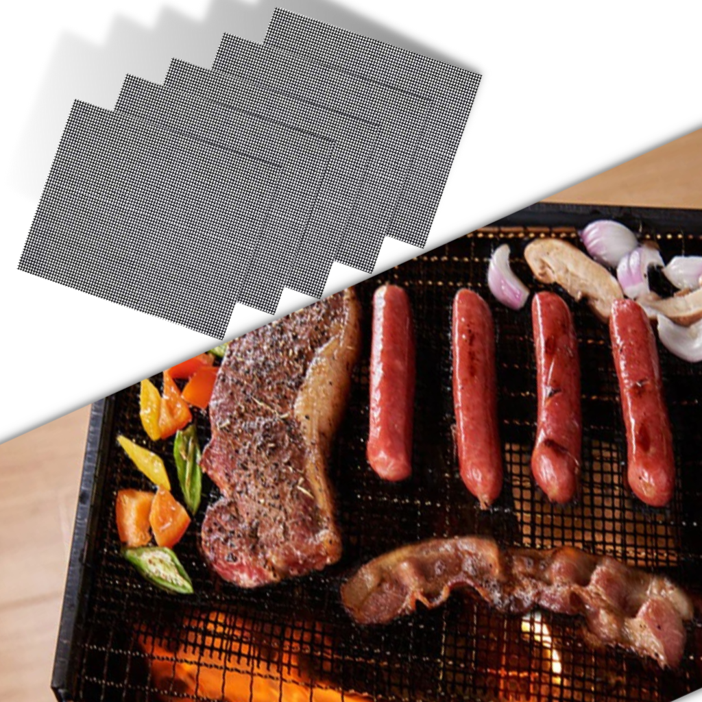 5 Tappetini per barbecue antiaderenti - Ozayti