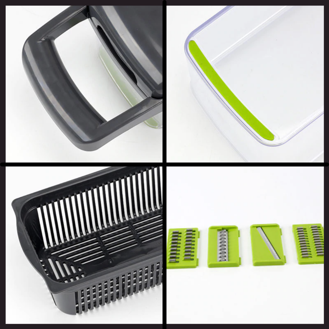 Mandolina de verdure multifunzione 8 in 1