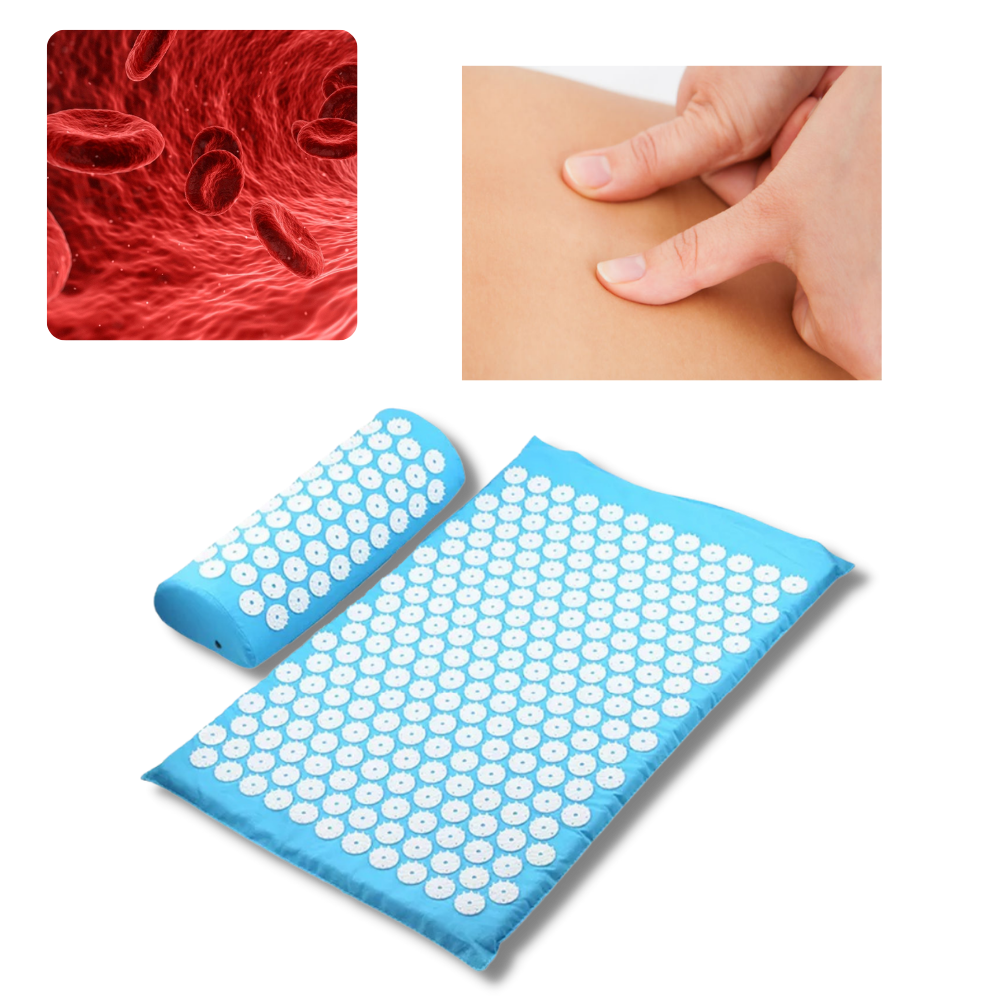Kit di tappetini per agopressione - Ozerty