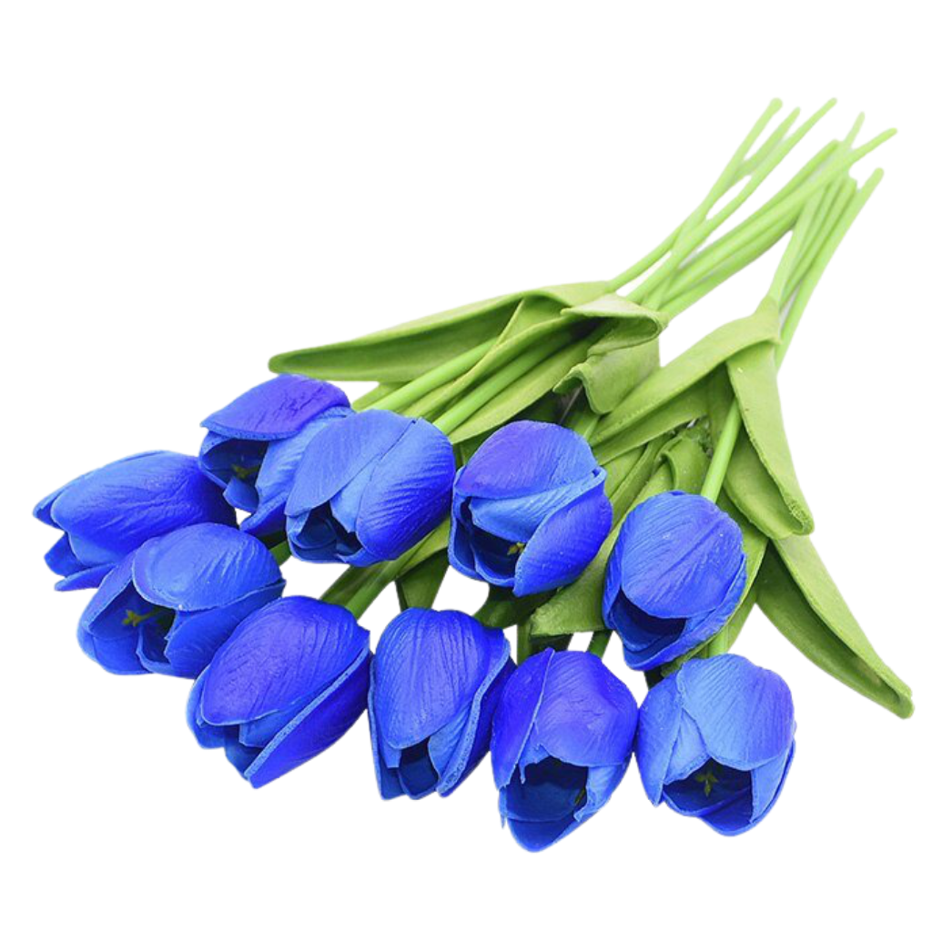 Fiore di tulipano artificiale (10 pezzi)