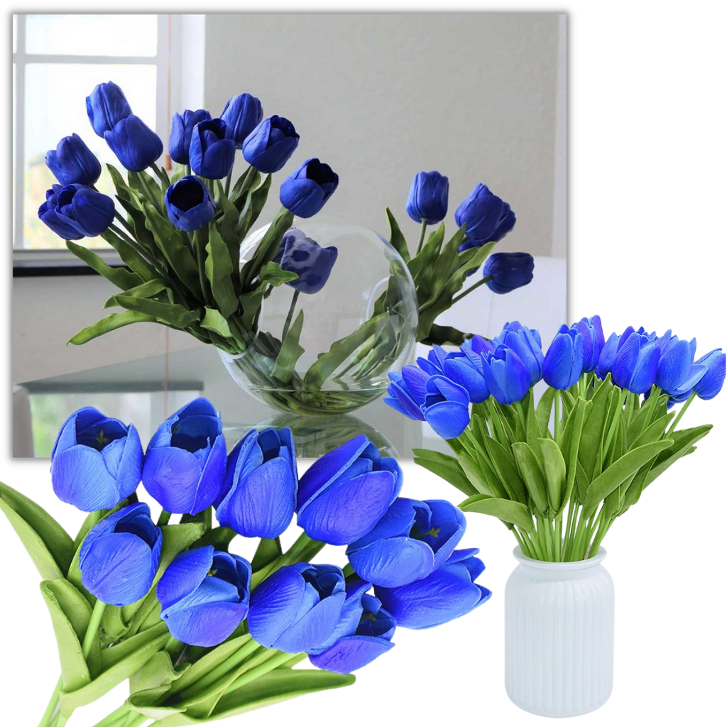 Fiore di tulipano artificiale (10 pezzi)